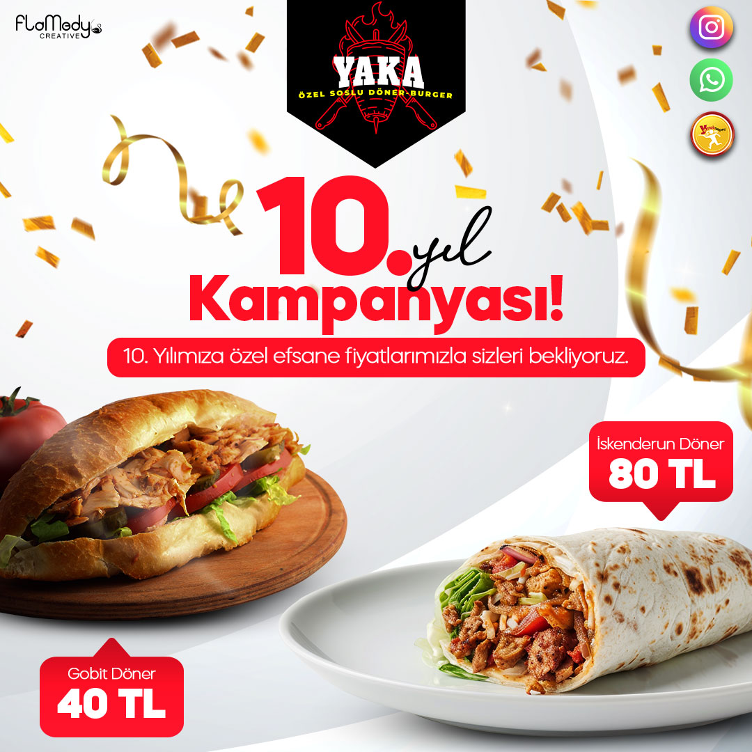 10. yıl kampanyası sosyal medya çalışması
